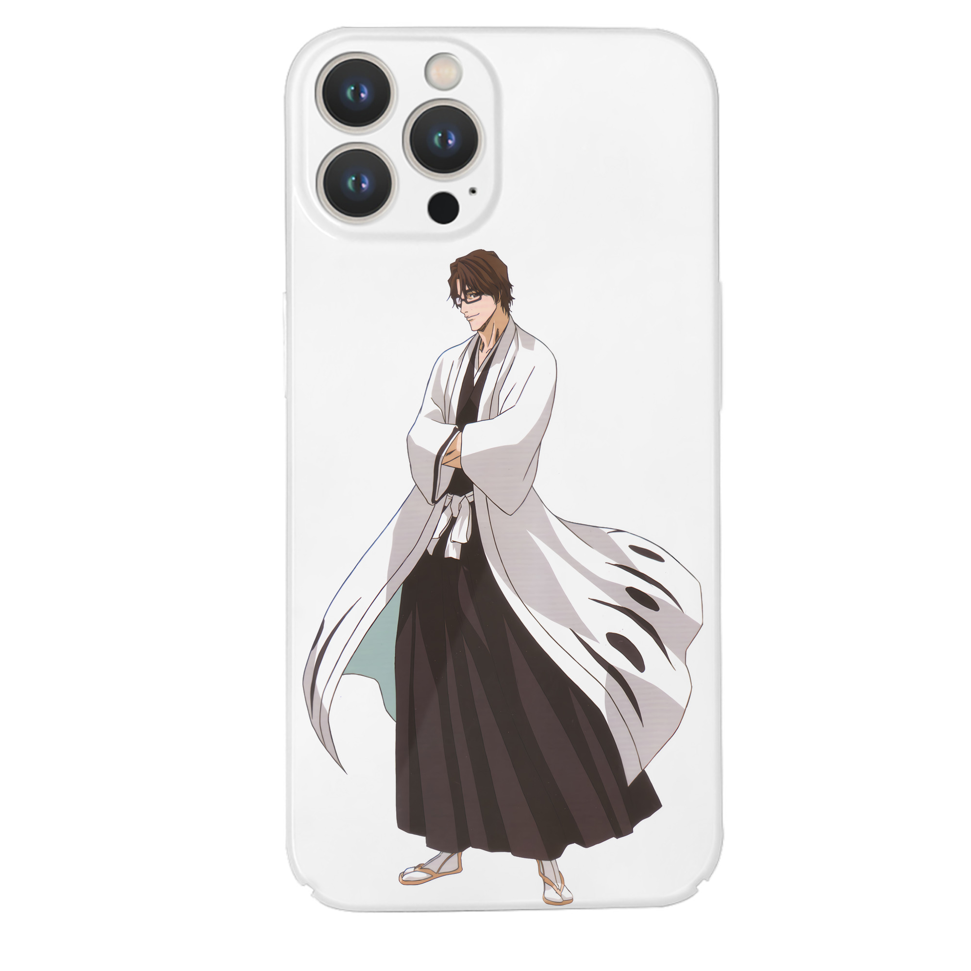 （画像用） ブリーチ 藍染 惣右介（あいぜん そうすけ） BLEACH Aizen Sousuke 【iPhone 14シリーズ対応】ハードケース